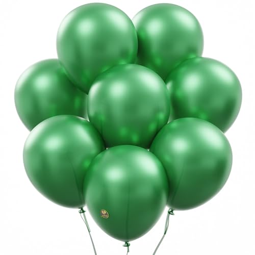 AFTERLOON® Biodegradable Balloons 72 pcs Pearlized Light Green 10 Inch, Pearlescent Thickened Extra Strong Latex Helium Float, for Baby Shower Gender Reveal Garland Wedding Birthday Party Decorations