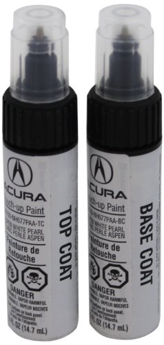 Genuine Acura Accessories 08703-NH677PAA-2P Aspen White Pearl Touch-Up Paint Pen - 0.5 fl. oz.