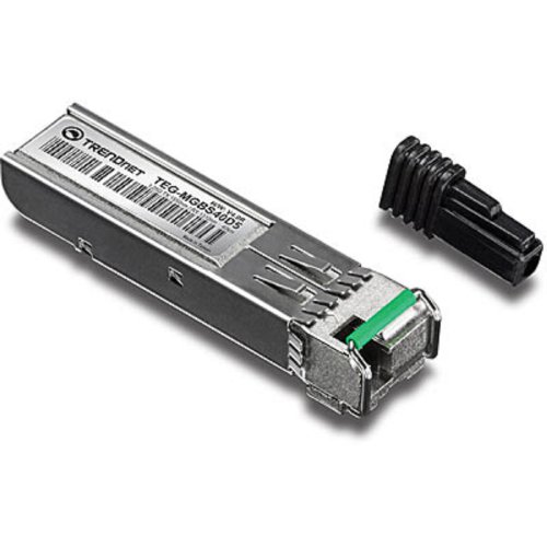 TRENDnet SFP Dual Wavelength Single-Mode LC Module 1550/1310,Version v4.0R, Compatible with Standard SFP Slots, Up to 40 Km (24.9 Miles),TEG-MGBS40D5