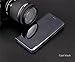 Anyos Galaxy S9 Case, Clear View Standing Mirror Flip PC Cover for Samsung Galaxy S9,Black