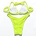 RELTANGL Women High Cut Bikinis Set Halter Swimwear Swimsuit