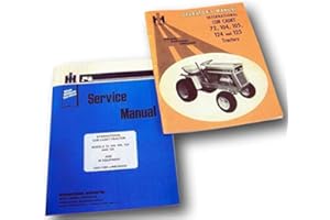 AGPUBS Cub Cadet 72 104 105 124 125 Owners Operators Repair Shop c