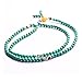 Qiyun Turquoise Imitation Small 6mm Blue Prayer Beaded Meditation Necklace Bracelet