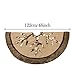 Valery Madelyn 48 inch Woodland Burlap Christmas Tree Skirt Decorations with Snowflake and Faux Fur, Themed with Christmas Tree Decor (Not Included)