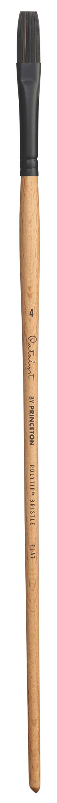 PRINCETON CATALYST Series P6400 Flat Size 4 Long Handled