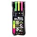 G.T. Luscombe Company, Inc. Zebrite Double Ended Bible Highlighter Set | No Bleed Pigmented Ink | No Fading or Smearing | Double Ended for Highlighting & Underlining | Green, Yellow, Pink (Set of 3)