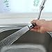 Castuvy 360-Degree Rotating Double-Sided 2 Spray Mode Faucet Water Saving Device, Splash Faucet, Water Saving Flow 2.0 GPM, Silver Chrome, Two Kinds of Specifications, Sets of 4
