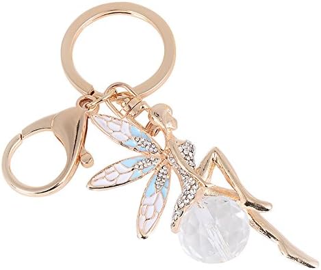 Cute Fairy Key Chain Keyring Charming Purse Bag Hanging Pendant