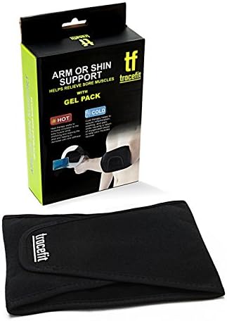 Arm and shin Ice and Heating Pack-Reduces Carpal Tunnel Pain in arm-Reduces shin Splint Pain -with Reusable ice and Heat pad