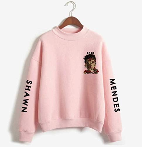Shawn Mendes Commemorative Shirts For World Tour Round Neck Long Sleeve Sweater Size L Pink Buy Online At Best Price In Uae Amazon Ae