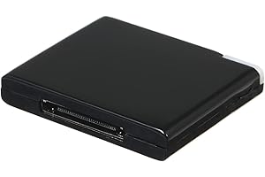 BT A2DP Music Audio 30 Pin Receiver Adapter for Speaker Dock, Wireless Audio Receiver with 30 Pin, Supports A2DP V1.0-V4.0, 1