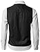 H2H Men's 9 Pockets Work Utility Vest Military Photo Safari Travel Vest Black US 3XL/Asia 4XL (KMOV0113)