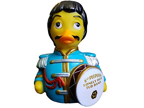 CelebriDucks Sargent Peepers Lonely Hot Tub Band Rubber Duck Bath Toy