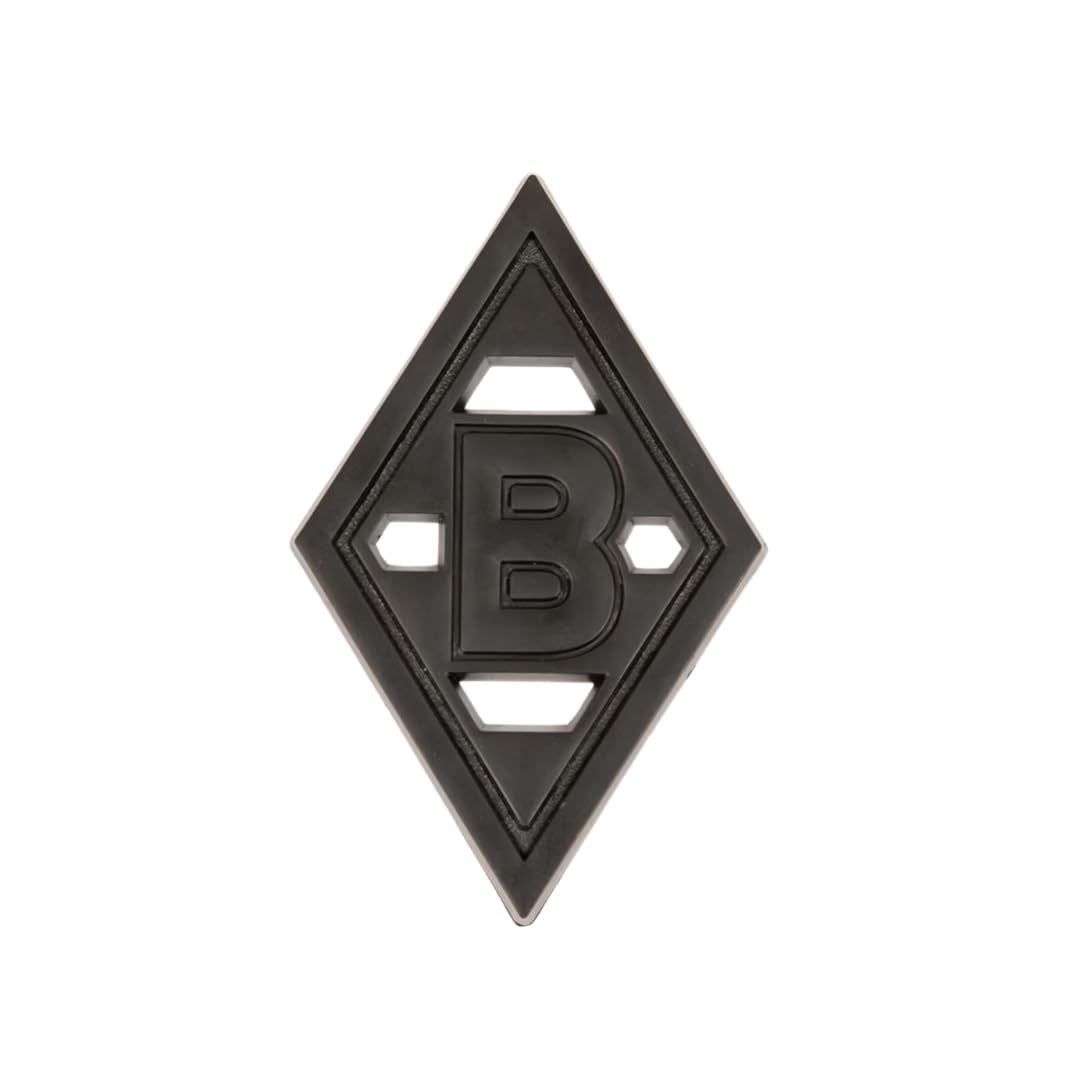 Borussia Mönchengladbach Car logo "Diamond" black matt