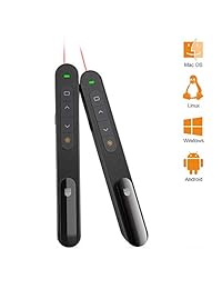 Control remoto para presentaciones con diapositivas, Negro