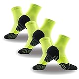 NIcool Running Tennis Socks for Men&Women Athletic Outdoor Colorful Ankle Socks,1-4 Pairs