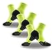 NIcool Running Tennis Socks for Men&Women Athletic Outdoor Colorful Ankle Socks,1-4 Pairs