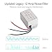 Legacystraps Legacy Noise Suppressor-Rated 12 Amps Power and Reduces or Eliminates Engine Interference-Compatible with Receiver,Equalizers and Amplifiers for Car Stereos-LN71