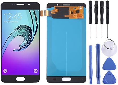 LGYD LCD Screen and Digitizer Full Assembly (OLED Material) for Galaxy A7 (2016), A710F, A710F/DS, A710FD, A710M, A710M/DS, A710Y/DS, A7100(Black) (Color : Black)
