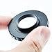 Solomark T2 T Mount to C Mount Male Thread Adapter Camera Adapter for Telescope