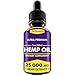 BIODENS Hemp Oil Drops, 25 000 mg, Natural CO2 Extracted, 100% Organic, Pain, Stress, Anxiety Relief, Reduce Insomnia, Vegan Friendly, Zero CBD, Zero THC