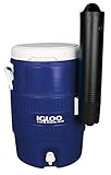 Igloo Seat Top Beverage Cooler with Cup Dispenser (5-Gallon, Ocean Blue)