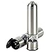 Jagurds Electric Salt and Pepper Mill Set - Premium Stainless Steel One-Handed Spice Grinders with Light, Automatic Battery Operated with Adjustable Coarseness for that Perfect Savory Seasonings