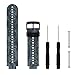 honecumi for Garmin Forerunner 235 Watch Bands Replacement Accessory-Adjustable Silicone Sport Wristband/Strap/ for Garmin Forerunner 220/230/620/630/735XT/246Lite-Watch Band/Strap for Men&Women