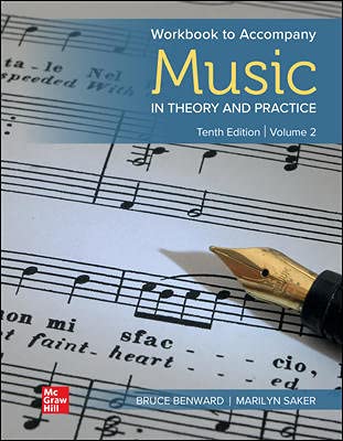 Music In Theory+Prac.,V.2(ll) Wkbk.Only