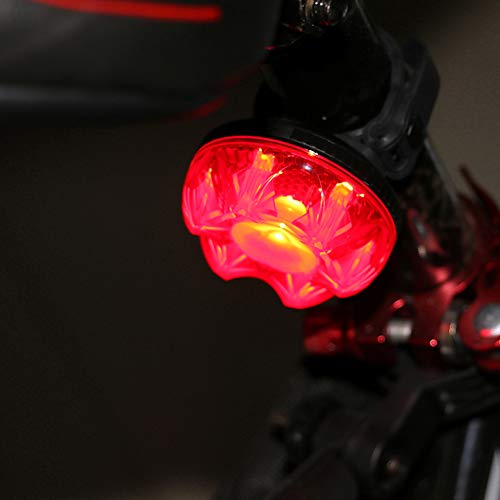 Meilan S1 USB Bike taillight Mini 7LED 80Lm 350mAh 7 Modes Rechargeable Bike safelight Breaking Light with G-Sensor - Thumbnail 5