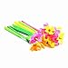 Yansanido Fluent Writting Pen, 12 Pcs 0.5 mm Black Ink Flower Shape Rolling Ball Cute Gel Ink Pen for Student and School Office Supplies (flower)