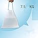 Kitchen Drawstring Trash Bags, 1.6-1.8 Gallon, 60 Counts