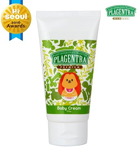 PLAGENTRA Baby Moisture Cream - Natural, 3.52 Ounce