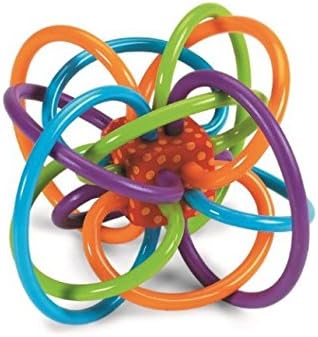 Winkel Sensory Teething Toy with Rattle