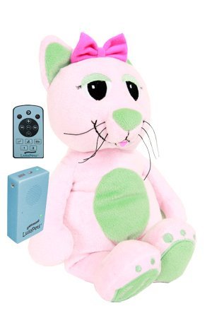 LullaPets Plush Companion - Cha Cha the Cat- Huggable Pet featuring a Removable MP3 Player