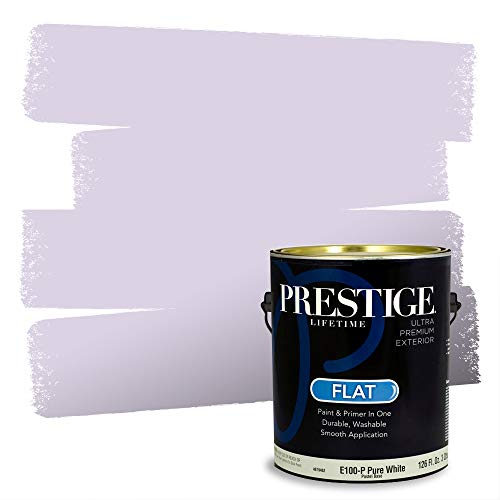 PRESTIGE Paints Exterior Paint and Primer in One, 1 Gallon, Flat, Perfect Harmo…