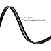 VANDESAIL Ethernet Cable, CAT7 Network Cable RJ45 High Speed STP LAN Cord for Laptop,PC,Router,Switch,Modem,PS4（16ft,Black,1pack
