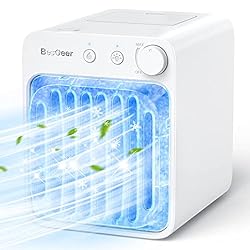 Portable air conditioner, Rechargeable Evaporative