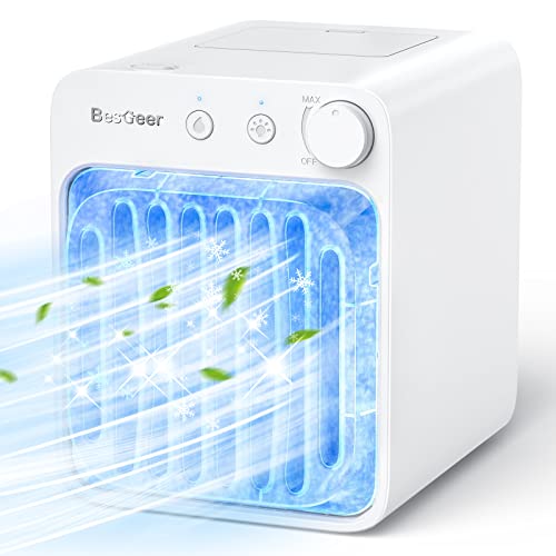 Portable air conditioner, Rechargeable Evaporative