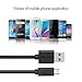 iMuto Micro USB Cable High Speed USB 2.0 0.6m A Male to Micro B Charging Cables Cords for Samsung, HTC, Motorola, Nokia, Android, and More