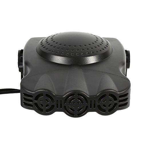 Keenso Portable Car Heater, Car Heater That Plugs into Cigarette Lighter Car Defroster Defogger 3 Wide Outlet