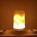Lixada LED Flame Flickering Effect Fire Light Bulb SMD2835 Creative Decorative Atmosphere Lamp for Party Holiday Birthday Gift (E27)