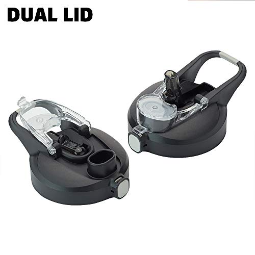 BOTTLED JOY Half Gallon Stainless Steel Insulated Water Bottle Double