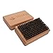 RaceWax Ski Wax Brush Kit Snowboard Set Three, Nylon Horsehair Brass - (RB-1205)