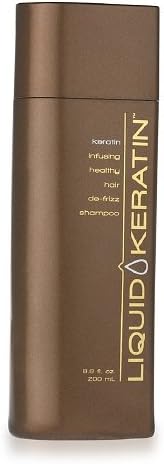 Liquid Keratin Infusing Healthy Hair De-Frizz Shampoo with keratin proteins8 oz (250 ml) - 3 pack
