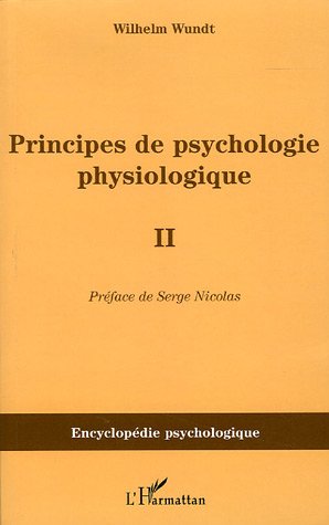 Principes de psychologie physiologique, 1874-1880