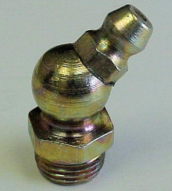 LUBEQ Drive Fitting NO Threads 3/16 Drill 65 degr 3/16" 5 Fittings in a Bag