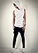 New Mens Sleeveless Hoodie T-Shirt Hooded Tank Top Cotton Hoodies Tee Plus S-Xxl