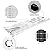 TENKOO Solar Street Lights Outdoor 26400mAH Lithium Battery Ultra Bright, Auto On/Off by PIR Motion/Light Sensor, LED Security Street Lights Dusk to Dawn for Outdoor Area Lighting