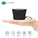 Proxelle Waterproof Bluetooth Speaker, Rechargeable Wireless Speaker w/ Built-in Mic Microphone, Controls and Subwoofer for Bicycles, Driving, Climbing, Smartphones and Computers